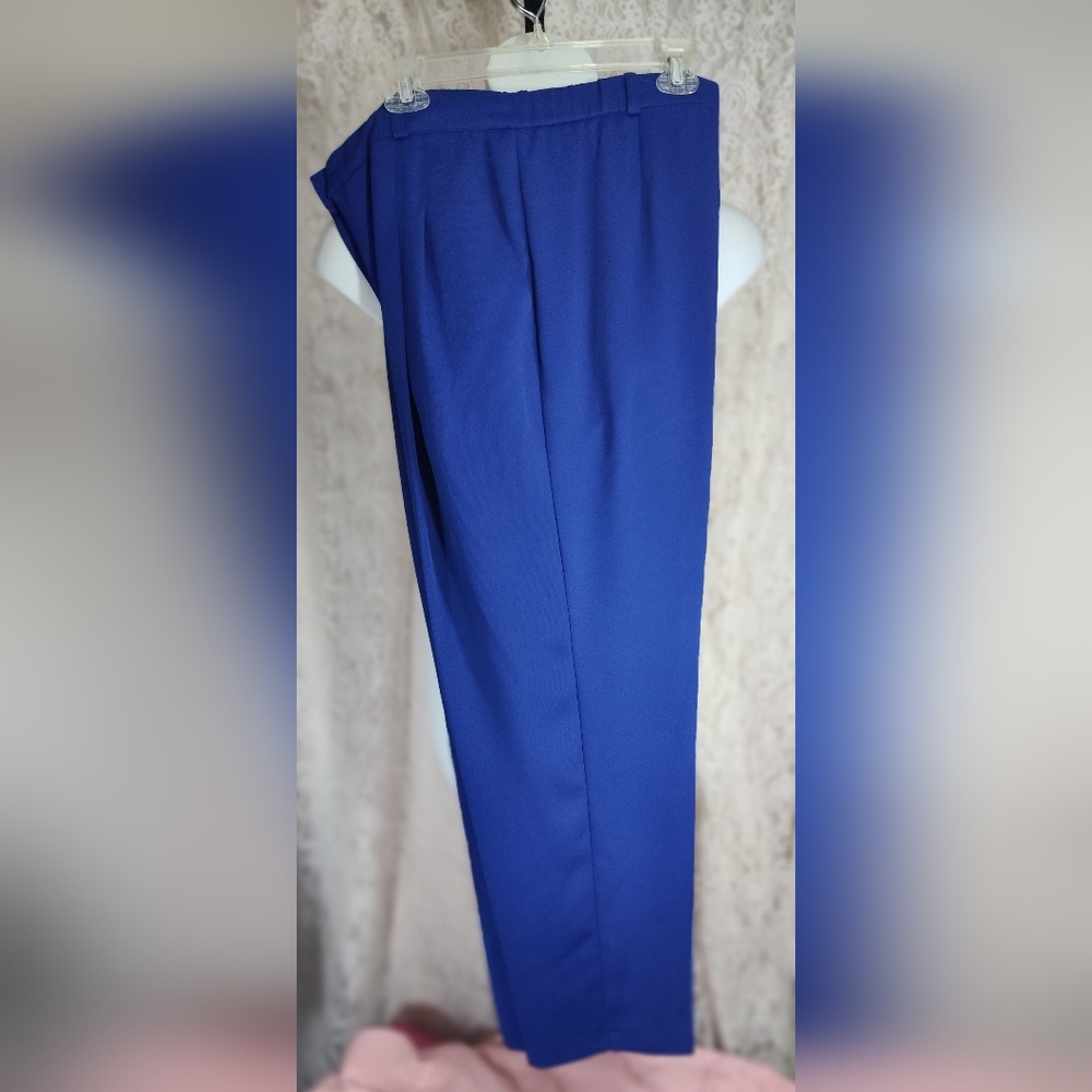 Click Sapphire Blue Trouser Slacks
